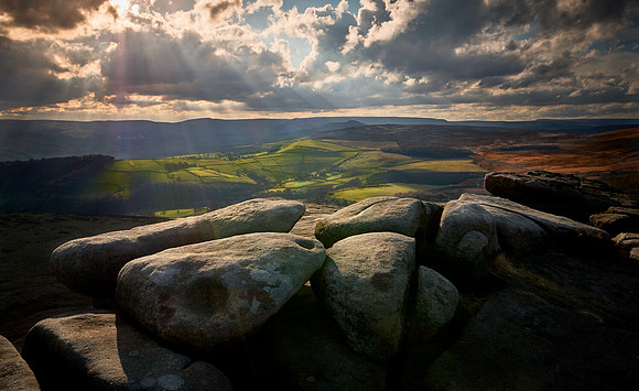 Study - Gritstones on Curbar Edge