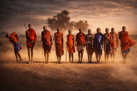 Study - Maasai Welcome