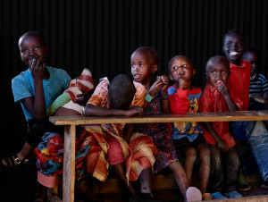 2018 Jun - Masai Children in school hut